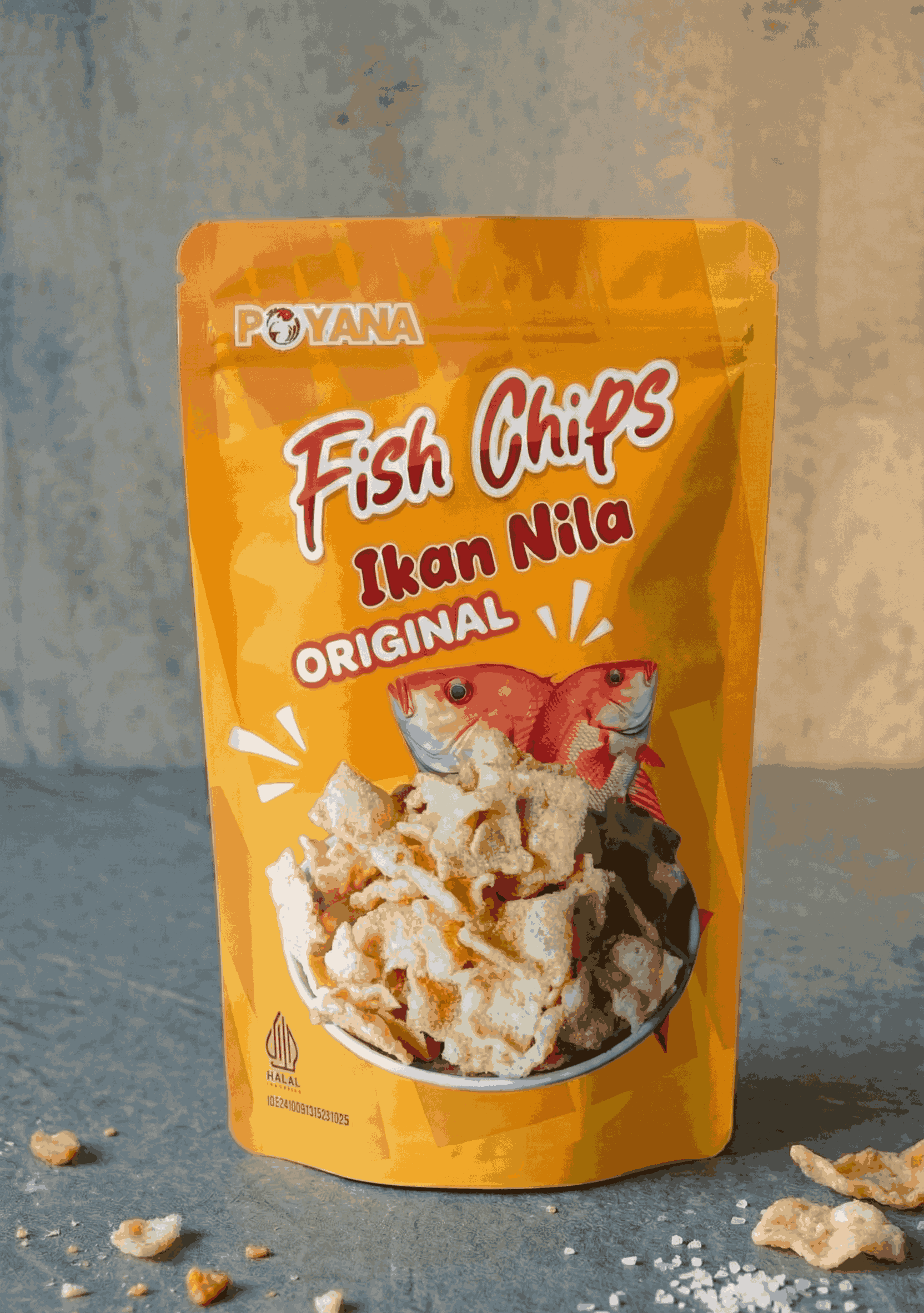 Fish Chips Ikan Nila Original